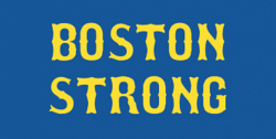 Boston Strong image that became commonly displayed after the Boston Marathon bombing