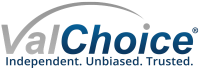 ValChoice logo. Independent. Unbiased. Trusted
