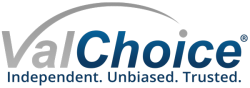 ValChoice logo. Independent. Unbiased. Trusted