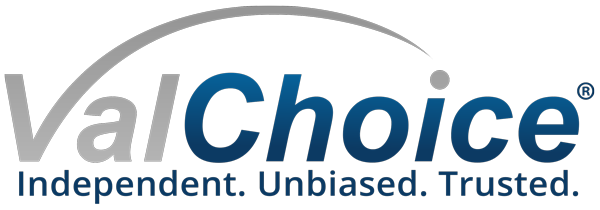 ValChoice logo. Independent. Unbiased. Trusted