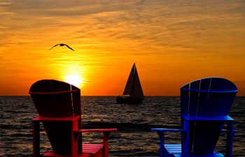 Image of Sailboat on Lake Michigan for the Find Michigan Insurance Agents Web Page