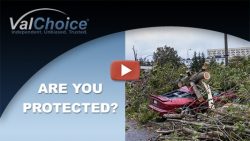 Cover image for ValChoice video on "Full Coverage" insurance and what it means to have collision and comprehensive insurance in addition to liability insurance.